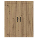 vidaXL Fali konyhaszekrény Artisan tölgy 80 x 31 x 100 cm Faanyag