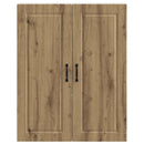 vidaXL Fali Szekrény PORTO Artisan tölgy 80 x 31 x 100 cm Faanyag