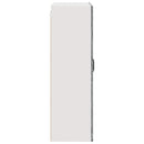 vidaXL Fali konyhaszekrény Szürke Sonoma 80 x 31 x 100 cm Faanyag