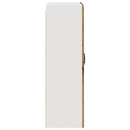 vidaXL Fali konyhaszekrény polcokkal Öreg fa 80 x 31 x 100 cm Faanyag