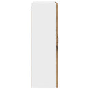 vidaXL Fali üveges szekrény PORTO Öreg fa 80 x 31 x 100 cm Faanyag