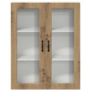 vidaXL Fali konyhaszekrény Artisan tölgy 80 x 31 x 100 cm Faanyag