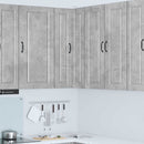 vidaXL Fali sarokszekrény PORTO Beton Szürke 57 x 57 x 100 cm Faanyag
