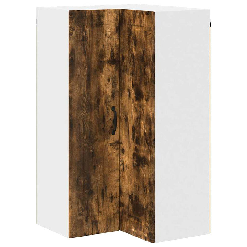 vidaXL Fali konyhaszekrény Füstölt tölgy 57 x 57 x 100 cm Faanyag