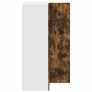 vidaXL Fali konyhaszekrény Füstölt tölgy 57 x 57 x 100 cm Faanyag