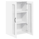 vidaXL Fali üveges szekrény PORTO Fehér 60 x 31 x 100 cm Faanyag