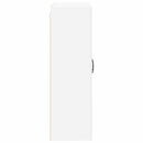 vidaXL Fali üveges szekrény PORTO Fehér 60 x 31 x 100 cm Faanyag