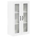 vidaXL Fali konyhaszekrény Magas Fényű Fehér 60 x 31 x 100 cm Faanyag