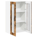 vidaXL Fali konyhaszekrény Füstölt tölgy 60 x 31 x 100 cm Faanyag