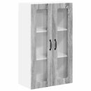 vidaXL Fali konyhaszekrény Szürke Sonoma 60 x 31 x 100 cm Faanyag