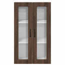 vidaXL Fali konyhaszekrény Barna Tölgy 60 x 31 x 100 cm Faanyag