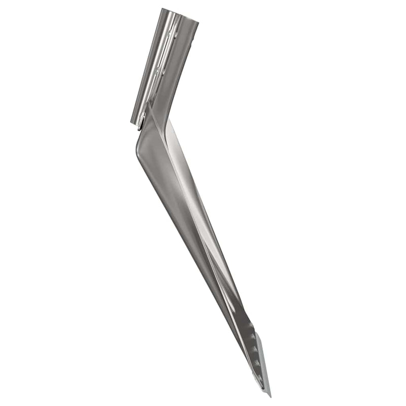 vidaXL Lapát Fej Ezüst 41,5 x 32,5 cm Alumínium