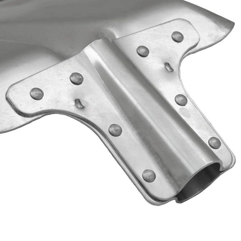 vidaXL Lapát Fej 4 pcs Ezüst 41,5 x 32,5 cm Alumínium