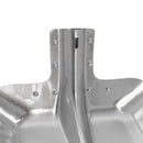 vidaXL Lapát Fej Ezüst 45 x 38 cm Alumínium