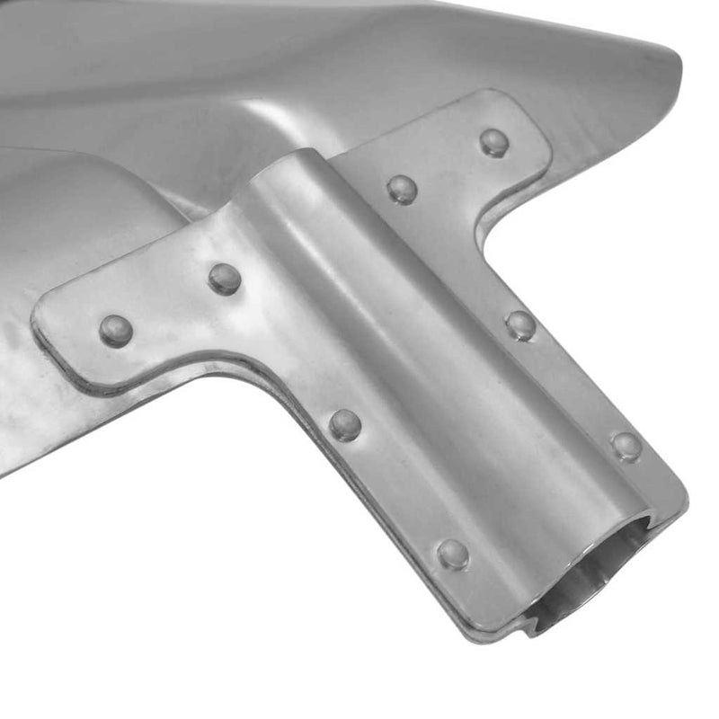 vidaXL Lapát Fej Ezüst 45 x 38 cm Alumínium