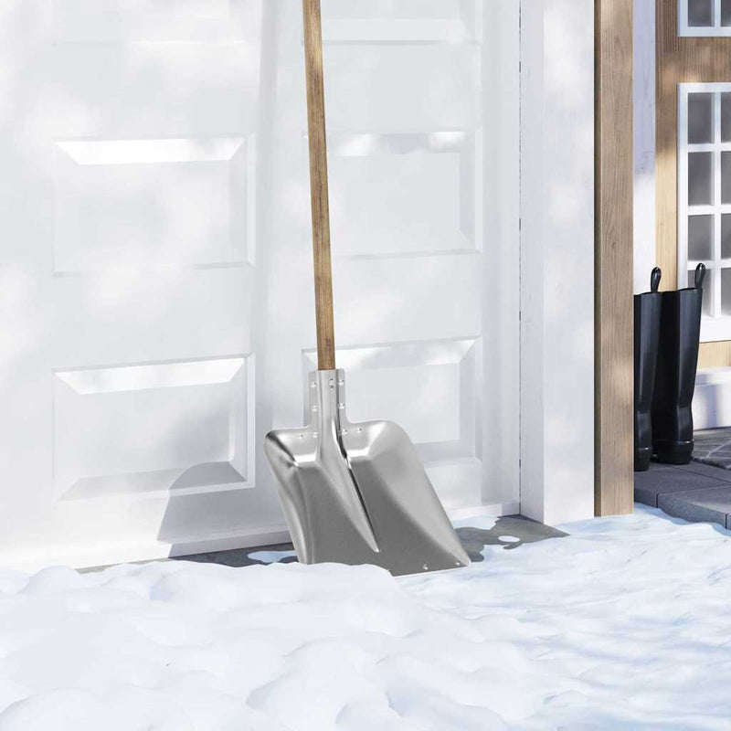 vidaXL Lapát Fej Ezüst 45 x 38 cm Alumínium