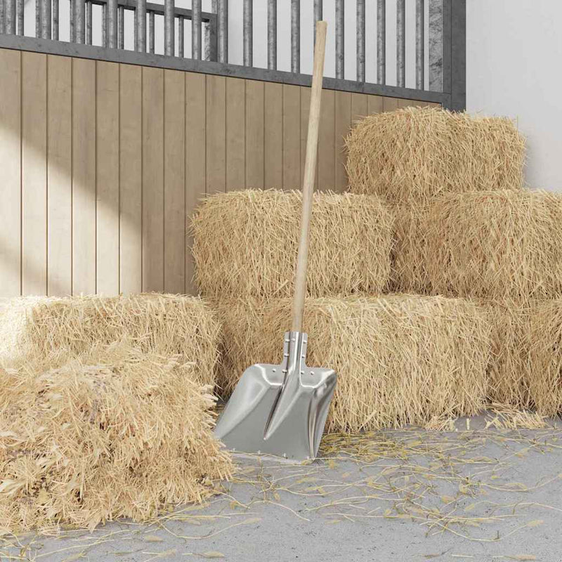 vidaXL Lapát Fej Ezüst 45 x 38 cm Alumínium