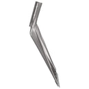 vidaXL Lapát Fej Ezüst 45 x 38 cm Alumínium