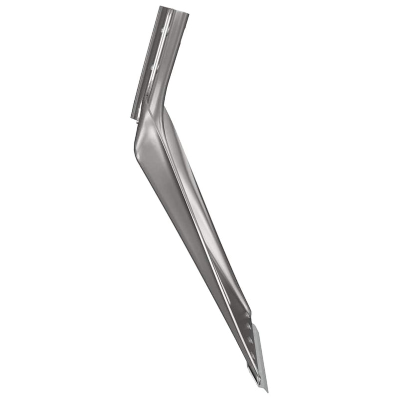 vidaXL Lapát Fej Ezüst 45 x 38 cm Alumínium