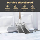 vidaXL Lapát Fej 4 pcs Ezüst 45 x 38 cm Alumínium