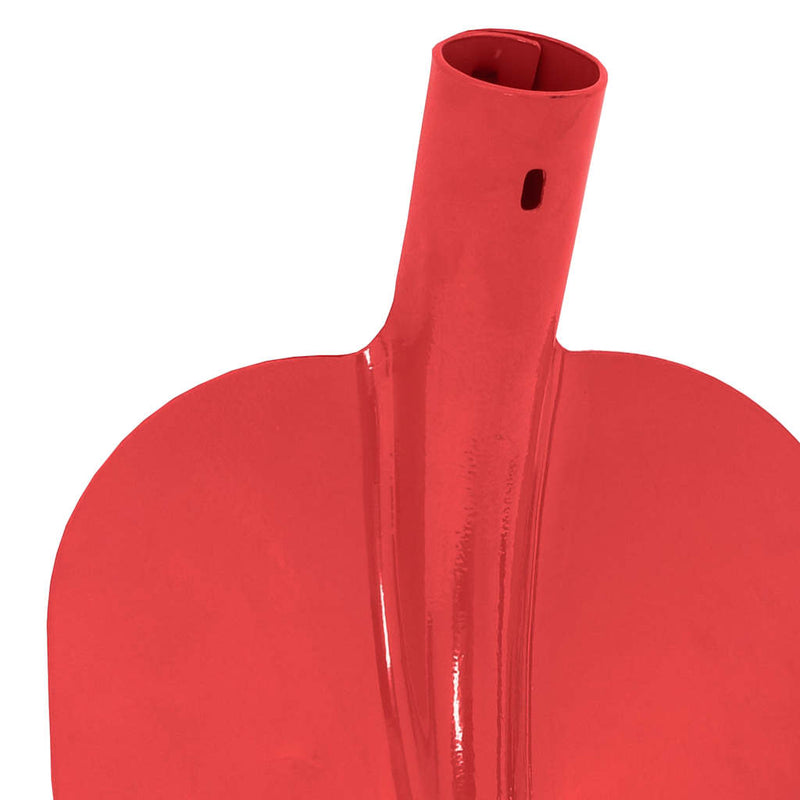 vidaXL Lapát Fej Piros 32 x 24,5 cm Porszórt acél