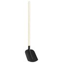 vidaXL Lapát Fej 4 pcs Fekete 34,5 x 24 cm Porszórt acél