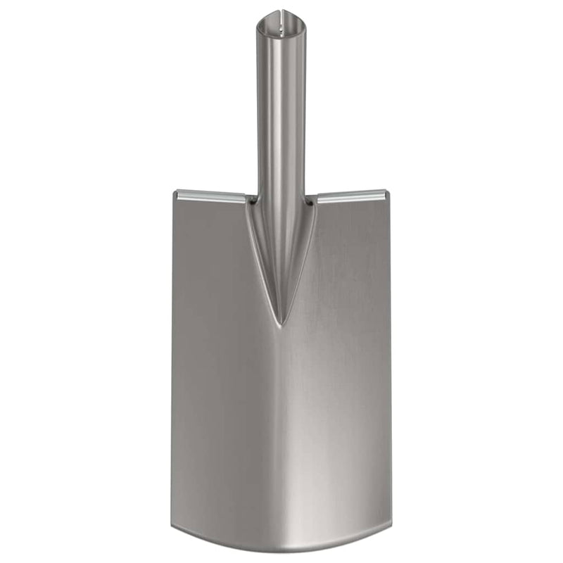 vidaXL Lapát Fej Ezüst 43 x 17 cm Porszórt acél