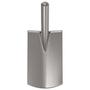 vidaXL Lapát Fej 4 pcs Ezüst 43 x 17 cm Porszórt acél