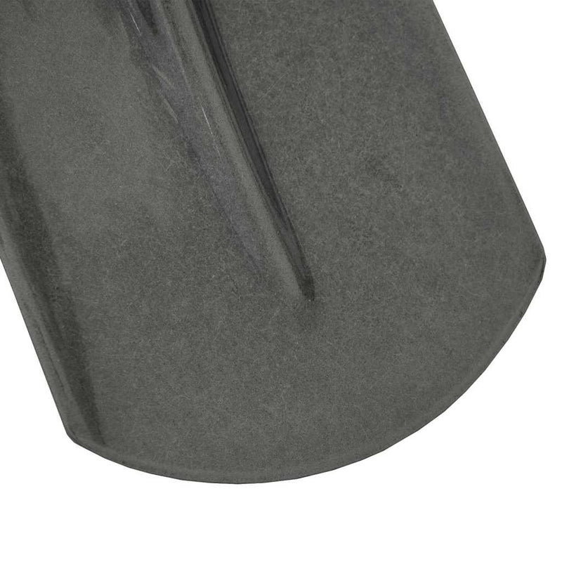 vidaXL Lapát Fej Ezüst 33 x 21 cm Porszórt acél