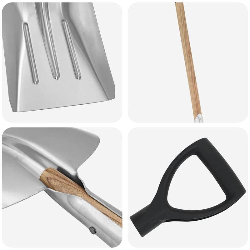 vidaXL Lapát Ezüst 29 x 122 cm Alumínium