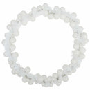 vidaXL Karácsonyi gömb girland Fehér 186 cm Polisztirol