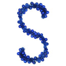 vidaXL Karácsonyi gömb girland Kék 186 cm Polisztirol