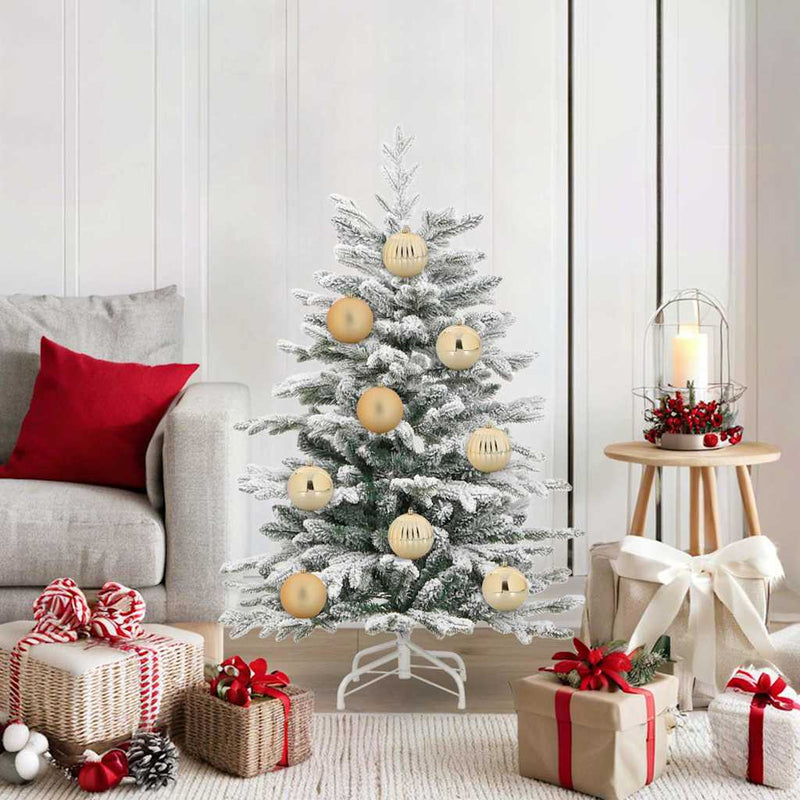vidaXL Karácsonyi Díszgömb Készlet 15 pcs Arany