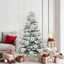 vidaXL Karácsonyi Díszgömb Készlet 9 pcs Ezüst Műanyag