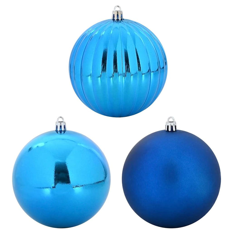 vidaXL Karácsonyi Díszgömb Készlet 15 pcs Kék