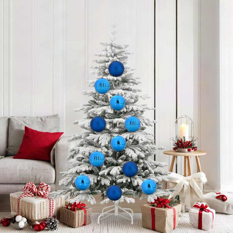 vidaXL Karácsonyi Díszgömb Készlet 9 pcs Kék