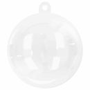 vidaXL Karácsonyi Díszgömb Készlet 50 pcs Átlátszó Ø 5 cm