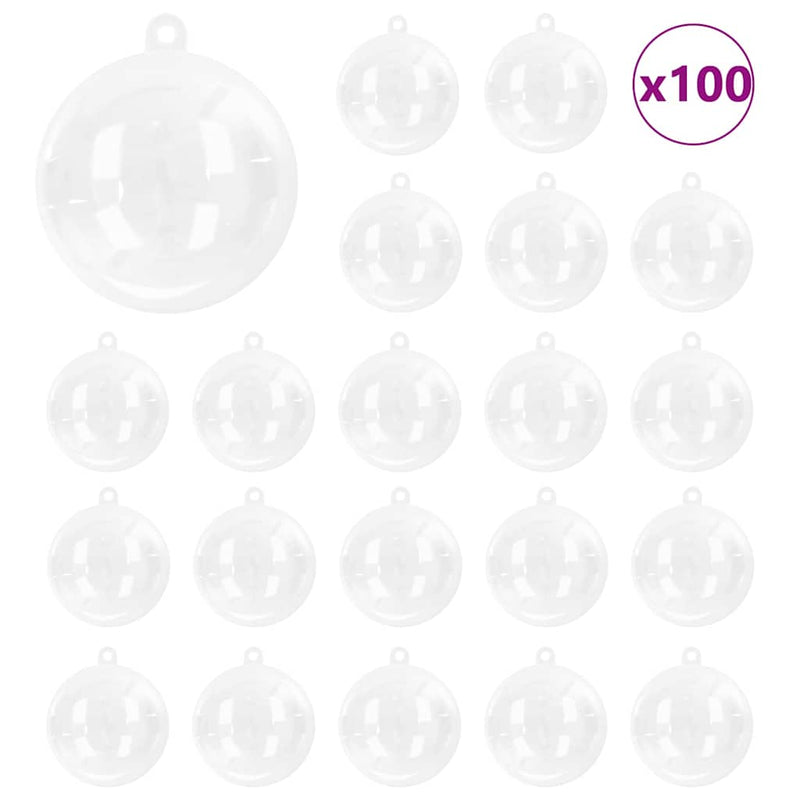 vidaXL Karácsonyi Díszgömb Készlet 100 pcs Ø 10 cm