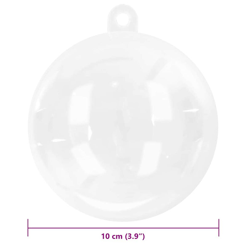 vidaXL Karácsonyi Díszgömb Készlet 100 pcs Ø 10 cm