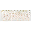 vidaXL Karácsonyi Spirális Alakú Gömb 40 pcs pezsgőszín Műanyag