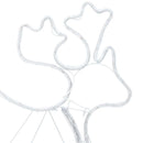 vidaXL LED Karácsonyi Dekoráció Sokszínű 69 x 79 cm PVC