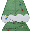 vidaXL Fényes Karácsonyi Fa 3 Ajándékdobozzal 2D Meleg Fehér 180 cm