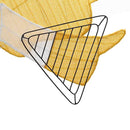 vidaXL Világító szög Meleg fehér 116 x 29 x 158.5 cm Poliészter