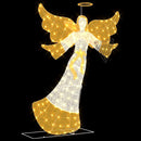 vidaXL Világító szög Meleg fehér 116 x 29 x 158.5 cm Poliészter