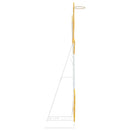 vidaXL Világító szög Meleg fehér 116 x 29 x 158.5 cm Poliészter