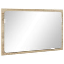 vidaXL Fürdőszoba bútor szett fiókkal tárolóval Sonoma tölgy Faanyag