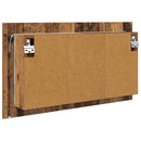 vidaXL Fürdőszobai tükörszekrény Öreg fa 80 x 12 x 45 cm Faanyag