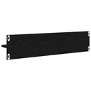 vidaXL Falpolcok 4 pcs Fekete tölgy 80 x 11,5 x 18 cm Faanyag