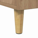 vidaXL Asztal Artisan tölgy Faanyag 140 x 50 x 75 cm