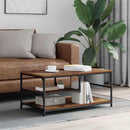 vidaXL Dohányzóasztal Öreg fa 90 x 49 x 40 cm Faanyag